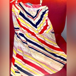 NWT Women’s Striped Summer Dress Size L